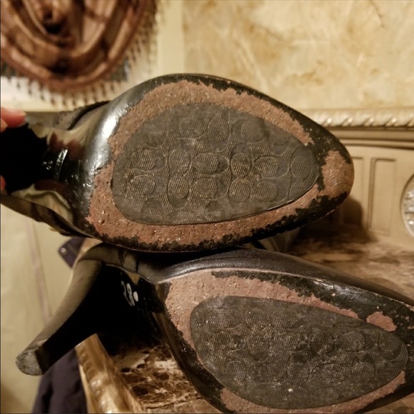 Coach Leather Boots - Picture 6 of 8